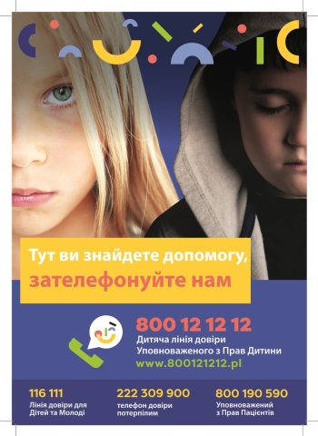 Dziecięcy Telefon Zaufania - j. ukraiński