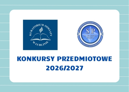 Konkursy przedmiotowe 2026/2027
