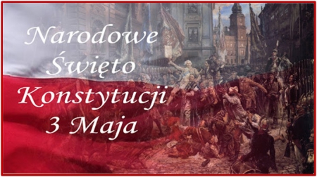 Święto Konstytucji - akcje Samorządu Uczniowskiego