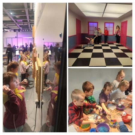 Magia Nauki i Świąt - wycieczka klas drugich do Warszawy 