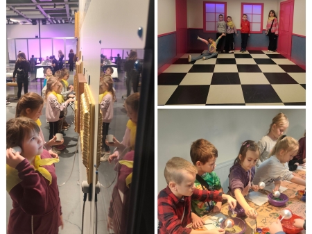 Magia Nauki i Świąt - wycieczka klas drugich do Warszawy 