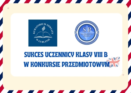 SUKCES NASZEJ UCZENNICY