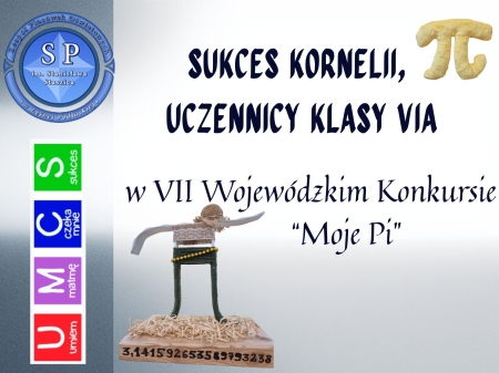 Matematyka w artystycznym wydaniu – sukces naszej uczennicy!