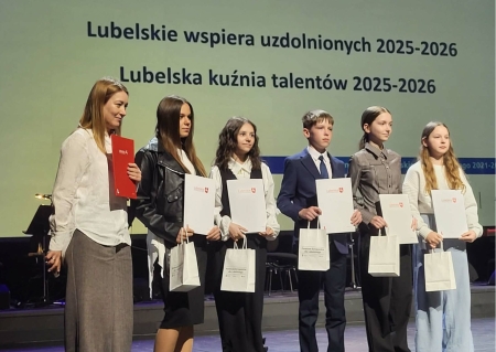 Gala stypendystów programu Fundusze Europejskie dla Lubelskiego 2021-2027