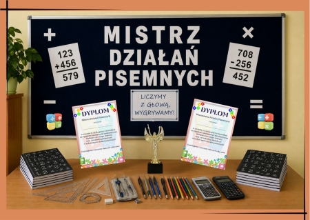 Matematyczne zmagania zakończone – znamy Mistrza Działań Pisemnych