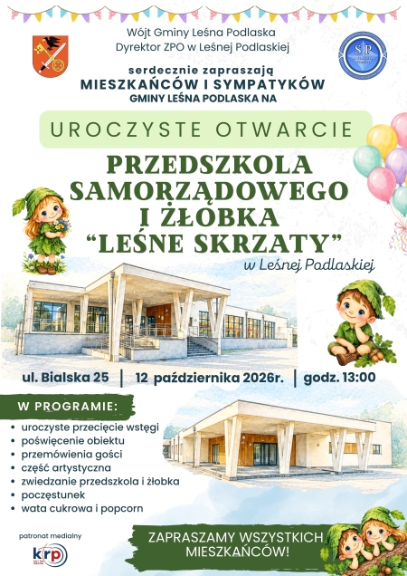 UROCZYSTE OTWARCIE PRZEDSZKOLA I ŻŁOBKA